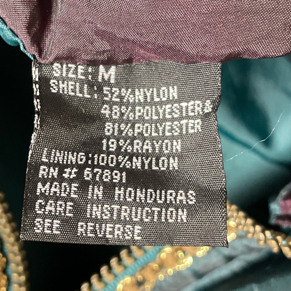 Vintage Active Stuff Patchwork Windbreaker Medium - image 5